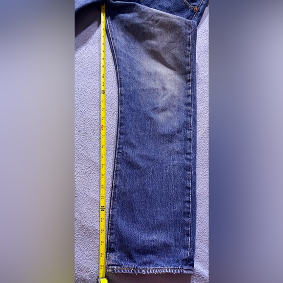 LEVI'S 501 1990sJeans vintage’s GAREFORBURIPLANET size W33L30 - Picture 8 of 17
